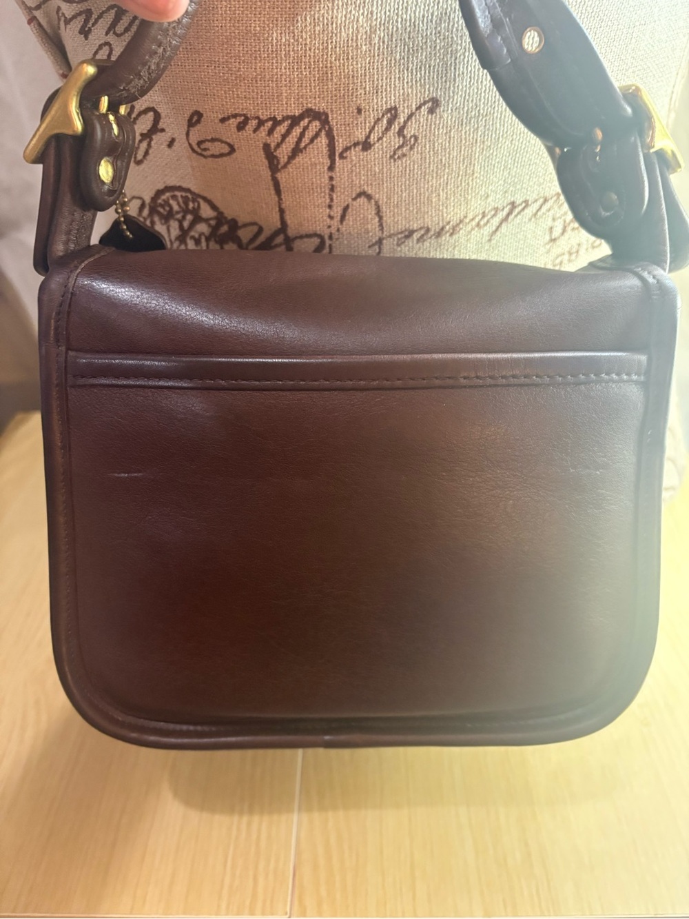 Coach Vintage  Legacy Small Flap Style # 9965 Brown - Picture 2 of 5